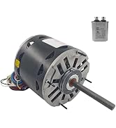 CHIOWO GF2024 Belt Drive Blower Electric Fan Motor 1/4 HP 1725RPM